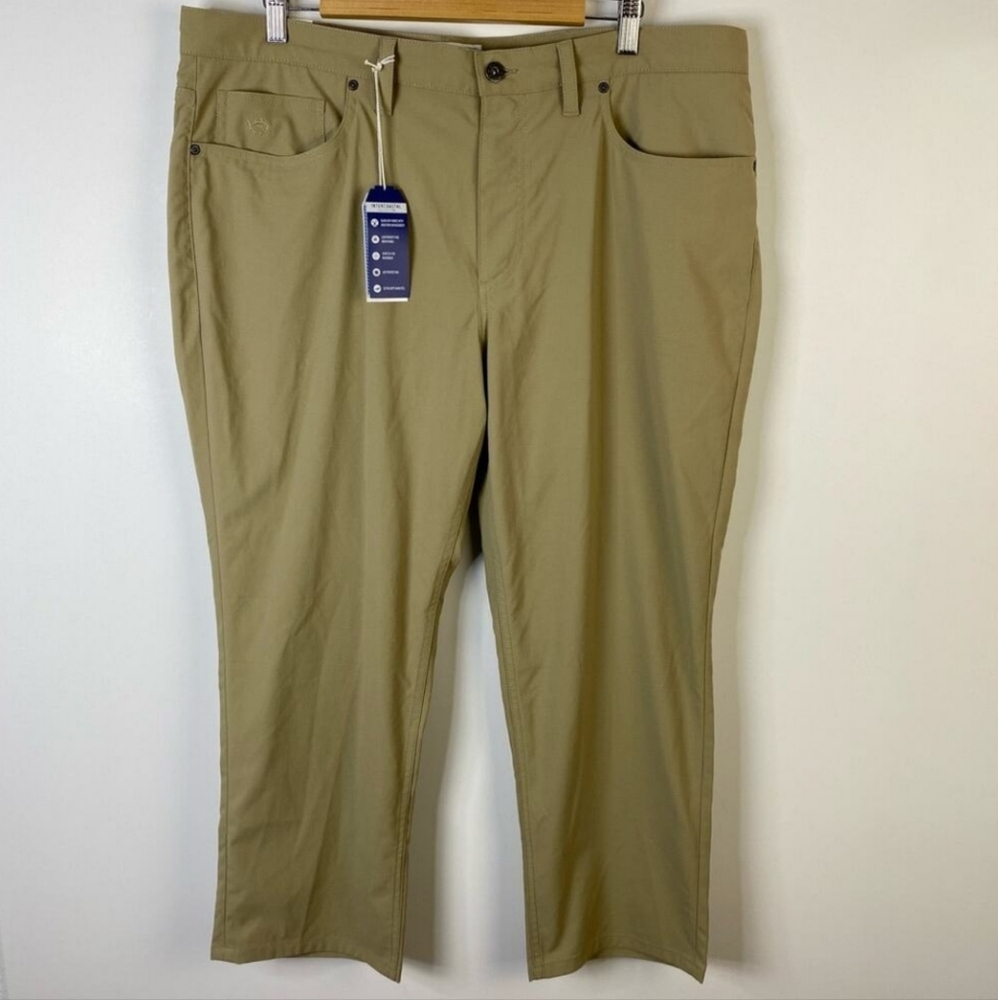 Southern Tide 38x30 Intercoastal Performance Pant Sandstone Khaki *Altered Size